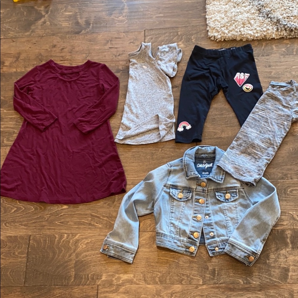 4/5 little girl fall bundle